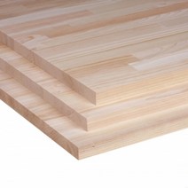 히노끼 무절 사이드핑거 집성판 두께24mm 폭1220mm 길이2440mm