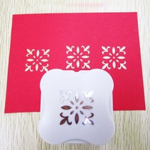 펀칭기 다꾸용품 펀치기계 타공기 가죽 탭핑기 대형 자기 점자 수제 DIY 점자 중공 패턴 인쇄 기계 자석 펀칭 기계 패턴 절단 다이, Hundred Flower Bloom