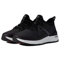 Cole Haan 남성용 제로그랜드 오버테이크 골프 블랙/그레이 세로줄무늬/화이트/체리 토마토 595512