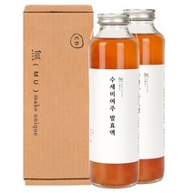 MU 수세미 여주 발효액 420ml (유기농원료 2년이상발효), 2병