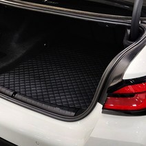 카위크 BMW 320D 330I 3시리즈 트렁크매트, 블랙&블랙스티치, 가솔린=디젤, 3시리즈(F30/F31) 12년7월~ 19년