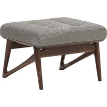 가리모쿠 1인용 깔끔한 대형 블랙 패브릭쇼파, 프리