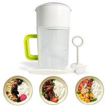 Coububu 대용량 그릭요거트 유청분리기, 1세트