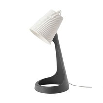 이케아 스발레트 독서등 스탠드조명(전구미포함), 다크그레이