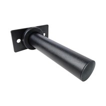 벽 마운트 웨이트 플레이트 홀더 홈 체육관 바벨 플레이트 스토리지 랙 피트니스 운동 실내 스포츠 공간, 검은색, 철