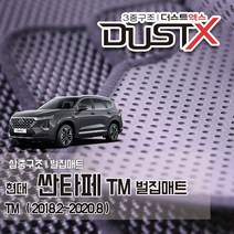 싼타페 TM 벌집매트 자동차 차량용 차량매트, 트렁크매트, 더뉴싼타페 [5인승] (2020.7~), 현대