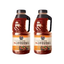 CJ 백설 고추장삼겹살 구이양념 2.45kg x 2개