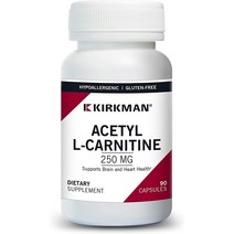 커크만 아세틸 L-카르니틴 250mg 90베지캡슐