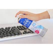 미세 먼지 제거 청소 컴퓨터 스프레이300ml 시계방 가전제품 AS센터 좁은곳 클리너 키보드
