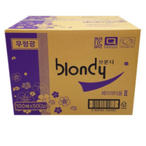 브론디 2겹 페이퍼타올 일반 절약형, 10개, 100매