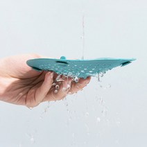 우수관 커버 아파트 유가 커버 옥상 하수구 뚜껑 냄새 제거 트랩 베란다 원형 배수관 커버, 오렌지, 1개