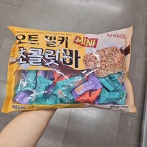 델리스 오트 밀키 미니 초콜릿바 600g, 1개