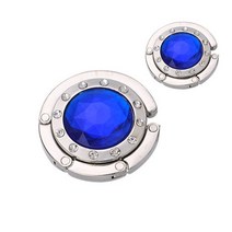 휴대용 금속 Foldable 테이블 핸드백 홀더 지갑 걸이 편리한 걸이 걸이 가방 라운드 라인 석 홀더, NO.6