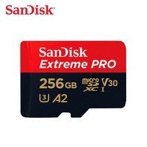 고프로11 호환 4K 영상 전용 마이크로 SD카드 256GB, 1, 본상품선택