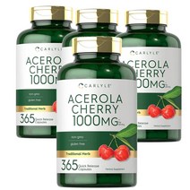 칼라일 Carlyle 아세로라 체리 1000mg 365캡슐, 4팩