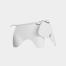 Bauhaus Eames Elephant 스툴 국내배송 임스 코끼리 체어 의자, 화이트, 1개