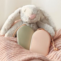 전기 전자핫팩 충전식손난로 예쁜손난로 아보카도 핑크색상, 아보카도그린+전용충전기