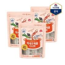 사조대림 딱새우 해물 다시팩 150g 15gx10개입 X 2개 다시팩 육수팩, 딱새우 해물 다시팩 150g(15gx10개입) 2개