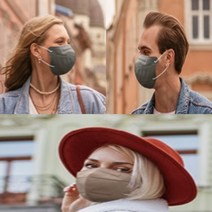 피앤씨마스크 슬림핏 핏좋은 마스크 100매, 블랙