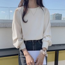 바이제이가먼트 멜로우 심플리 루즈핏 블라우스