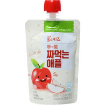(풀무원)풀스키즈 쭈욱 짜먹는 젤리 애플100ml X10개 멀티팩, 10개