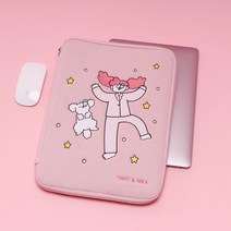 남녀공용 태블릿 강아지 MIKA 노트북 파우치 + 미니 파우치 (랜덤발송)