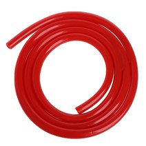 1m 오토바이 자전거 자전거 연료 가스 오일 배달 튜브 호스 휘발유 파이프 5mm ID 8mm O/D, 빨간색