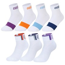 엑시옴 소프트스텝 삭스 탁구용품 스포츠 양말 운동용, 소프트스텝양말, 오렌지(남성용)