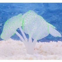 해파리 키우기 뜨거운 판매 물고기 탱크 빛나는 인공 실리콘 수생 식물 형광 생생한 수족관 장식