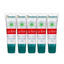 [히말라야] 립밤 10g X 5입 Lip Balm 5가지 내추럴 보습 오일, 코코아, 5개