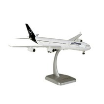 28CM 1/200 스케일 루프트 한자 A340-300 A340 항공기 완료 비행기 모델 완구 성인 팬 소장 용 기념품 디스플레이