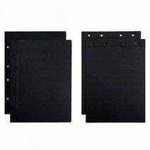 희망화일 흑표지(PP) A4 세로형(군) 570434 - 파일철 화일바인더 인덱스화일 클립화일/레포트화일/책받침/문서홀더/서류철/파일철/파일집게/메뉴판/