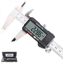 스테인레스 스틸 전자 버니어 캘리퍼스 100mm 150mm 200mm LCD 디스플레이 디지털 눈금자 게이지 마이크로 미터 측정 도구, 0-100mm