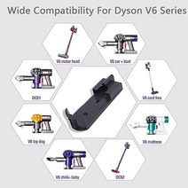 Lopbinte Dyson V6 DC58 DC59 DC31DC34 DC35 핸드 헬드 진공 청소기 벽 마운트 용 교체 도킹 스테이션 액세서리 홀더