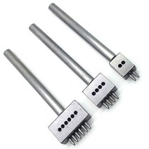 갈색가죽 가죽공예 오울 그리프 펀칭형 5mm 4날