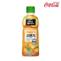 [코카콜라] 미닛메이드 오렌지 350ml×24병, 단품, 단품