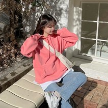 공구우먼 제작 로델빈 루즈핏 나염 후드티 69026 빅사이즈 여성의류 246503