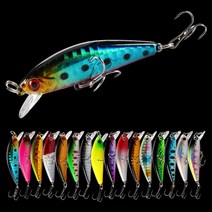 [아띠꼴로] 서스펜딩 소형 미노우 하드 저크베이트 플로팅 배스 쏘가리 싱킹 루어미끼, A-07, 6.2g