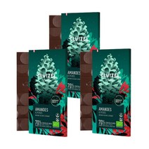 Michel Cluizel 미쉘 클리젤 구운 아몬드 다크 초콜릿 그랑 크뤼 과야스 에콰도르 100g 3개