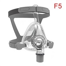 코골이방지 양압기 F5/F5A CPAP 마스크 CPAP 자동 CPAP BPAP 베개 풀 페이스 마스크 실리콘 소재 사이, 02 F5_02 M
