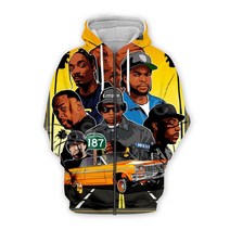후드티 상의 힙합 후드 tessffel 레전드 래퍼 악명 높은 b.i.g. Biggie face newfashion 3dprint 지퍼 스웨트셔츠재킷남성 여성 s-23 298