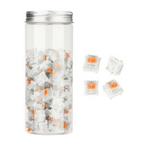 MX 스위치 키보드 초심자 매니아를 위한 기계식 키보드 스위치, 싱글 15x15x17mm, ABS 플라스틱, 오렌지 90