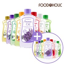 푸드어홀릭 (1+1)푸드어홀릭 아로마오일 465ml 택2/바디오일, 라벤더/올리브