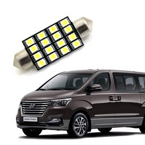 더뉴 그랜드 스타렉스 LED 실내등 번호판등, 도어등-2열36mm6LED2개(07~12년)