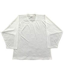 아이스하키복 아이스하키져지 한덕 메쉬 통기성 하키 연습 저지 및 여름/더운 지역에 적합 블랙 화, 02 WHITE_05 L