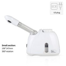 발각질제거제 페이셜 스티머 페이스 스프레이어 기화기 스팀 오존 뷰티 살롱 스킨 디톡스 화이트닝 모이스춰 라이징 엑스 폴리 에이 팅 케어 머신, 우리 플러그