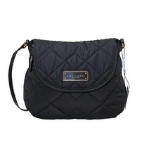 Marc by Jacobs Natasha 퀼트 나일론 크로스바디 핸드백 (블랙)