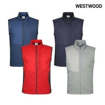 웨스트우드(WESTWOOD) 남성 등판 메쉬 배색 하이브리드 베스트 조끼 WM2MTVT603_NC평택점