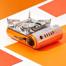 썬터치 미니 주황 초경량 휴대용 가스레인지