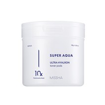 미샤 수퍼아쿠아 울트라 히알론 토너 패드 70ml
